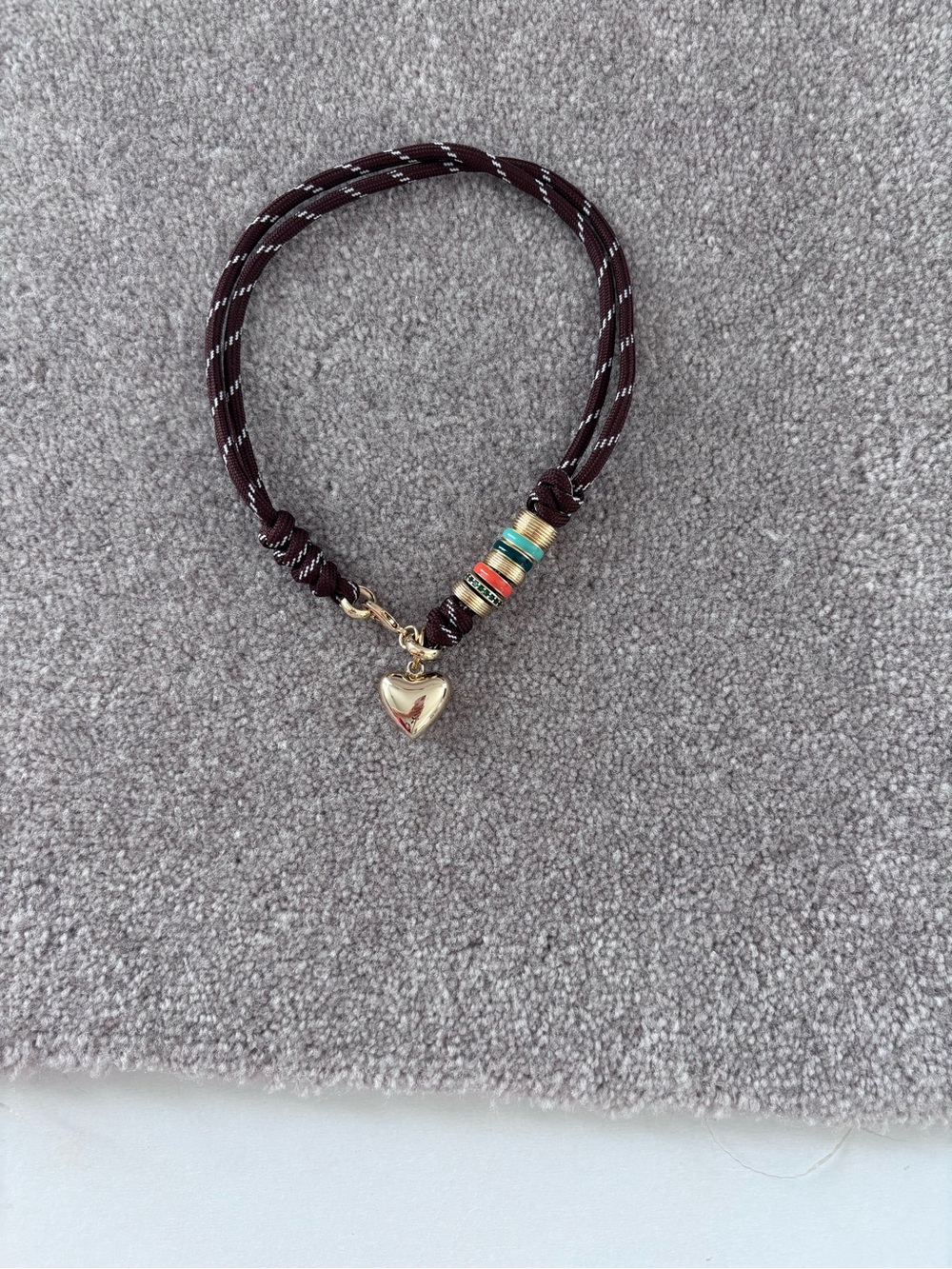 NWOT Roxanne Assoulin The Super Size Happy Cord Necklace - Picture 6 of 7